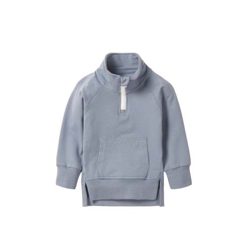 Quarter Zip Pullover - Ocean