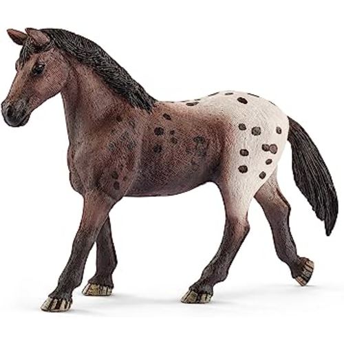 Schleich Horse Club, Realistic Toys for Girls and Boys, Appaloosa Mare Spotted Horse Toy Figurine, Ages 5+