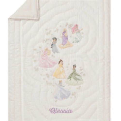 Disney Heritage Princess Baby Quilt | Pottery Barn Kids