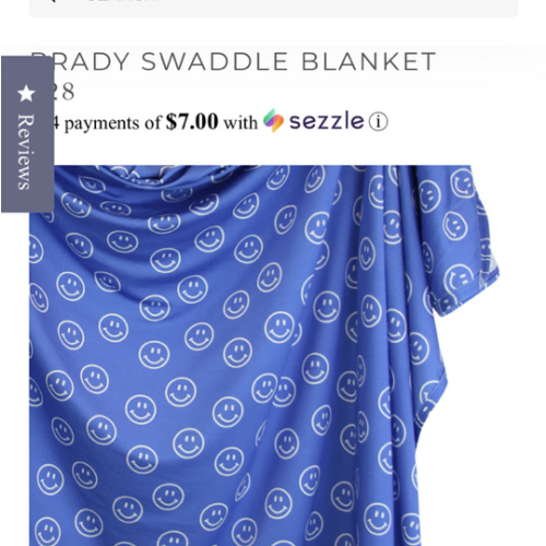 Brady Swaddle Blanket – Lou Lou & Company