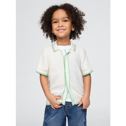 Baby & Toddler Textured Sweater Shirt