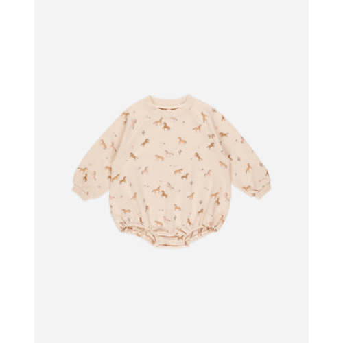 Crewneck Romper || Horses