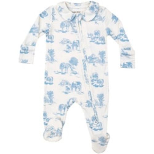 Angel Dear Farm Toile Peter Pan 2-Way Zipper Footie