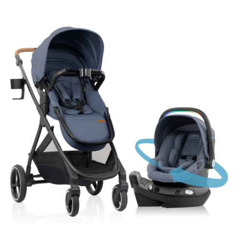 Shyft Intuiti+ Travel System featuring Revolve180 LiteMax™ NXT Rotating Infant Car Seat with SensorySoothe