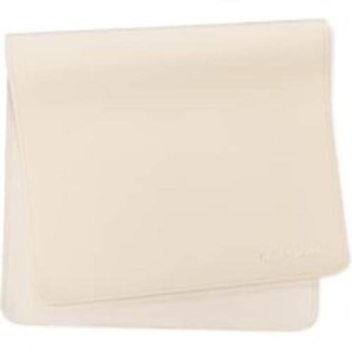 Vegan Leather Baby Changing Mat - Multipurpose Portable Wipeable Diaper Pad - Foldable for Travel (16 x 30 in) (Cream)