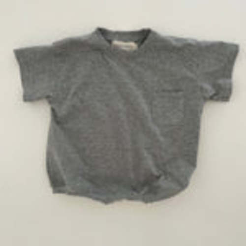 Cory Pocket Romper in Gray | Baby and Toddler | WinnieandCrew.com – Winnie + Crew