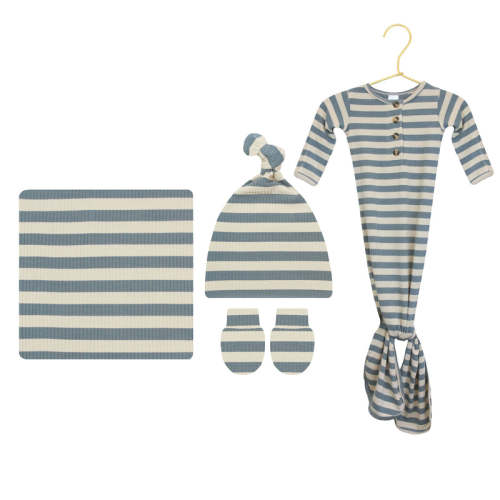 Lincoln Ribbed Newborn Hat Bundle (Gown) – Lou Lou & Company