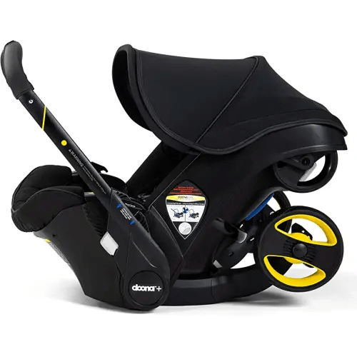 Doona Car Seat & Stroller, Midnight Edition - All-in-One Travel System