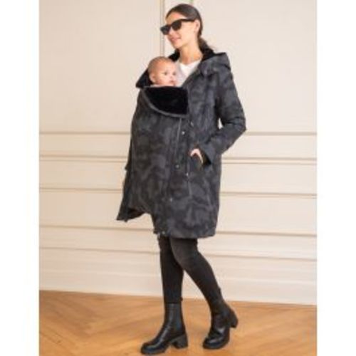 Camo 3 in 1 Maternity & Babywearing Parka
