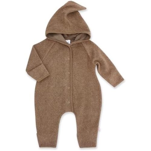 Zutano Cozie Fleece Baby One-Piece Elf Romper with Hood