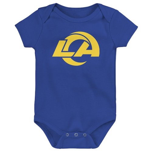 Newborn Outerstuff Royal Los Angeles Rams Primary Logo Bodysuit