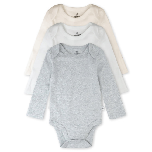 Baby Clothing Organic Cotton Long Sleeve Bodysuits