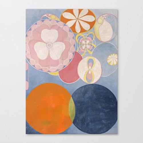Hilma af Klint The Ten Largest Canvas Print by nobel-art | Society6
