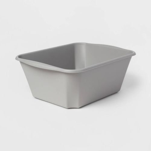 12qt Dishpan Gray - Room Essentials™: Stackable Wash Basin Tub, Dishwasher-Safe Dish Bin for Kitchen Sink