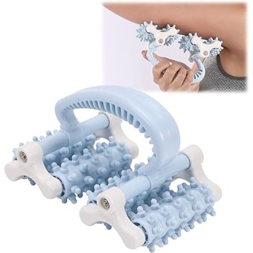 olelo Fascia Blaster Massage Rollers for Muscles,Fascia Roller for Legs,Rolling Stick for Muscles Blood-Flow Increaser Fascia,Deep Tissue Myofascial Release for Back,Neck,Shoulders,Waist,Blue