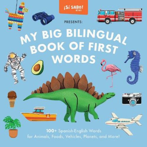 My Big Bilingual Book of First Words - (Si Sabo Bilingual Books for Kids) by Mike Alfaro & Gerardo Guillén (Hardcover)