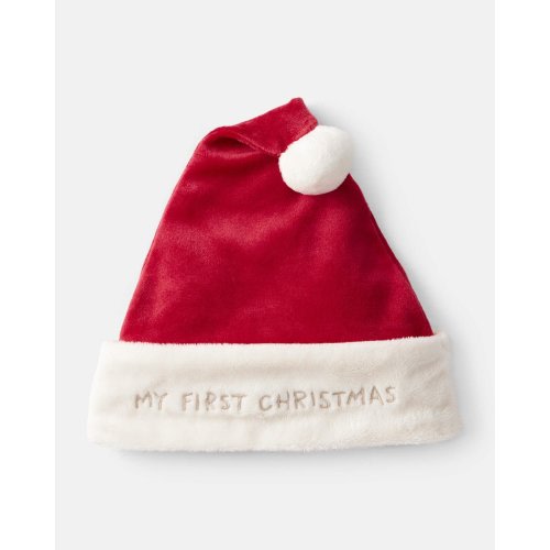 Baby My First Christmas Santa Hat - Red/White | Carter's