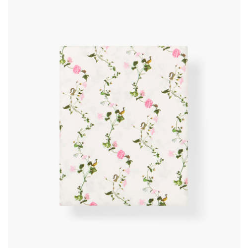 The Crib Sheet - Pink Pond Floral