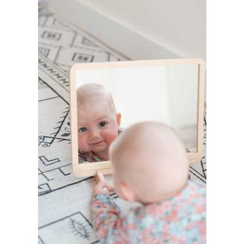 Montessori Tummy Time Mirror by Peariwinkle®
