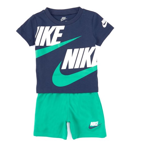Nike Baby Boys 12-24 Months Short Sleeve Split Futura T-Shirt & Solid Shorts Set