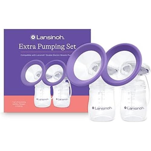 Lansinoh Extra Pumping Set for Signature Pro and Smartpump Breast Pumps
