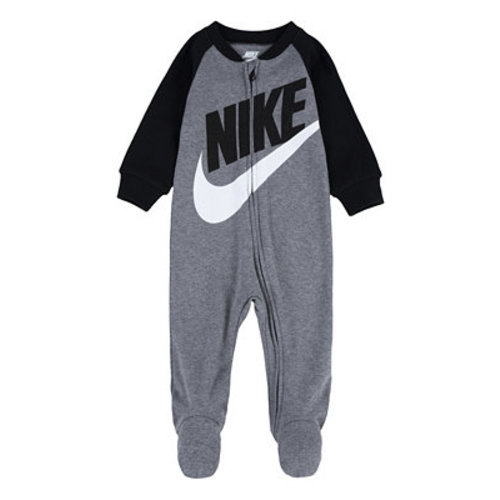 Baby Boys Raglan Footed Coveralls
