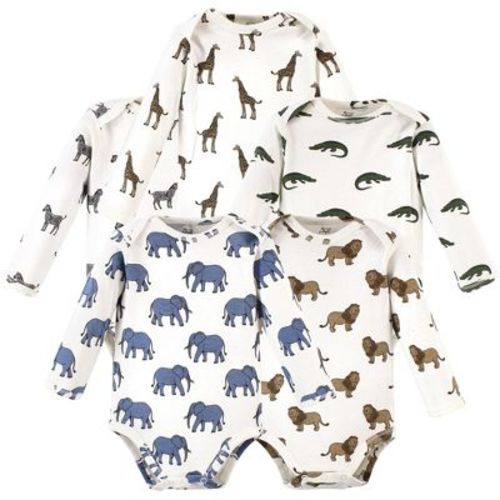 Luvable Friends Touched by Nature Long-Sleeve Bodysuits 5pk