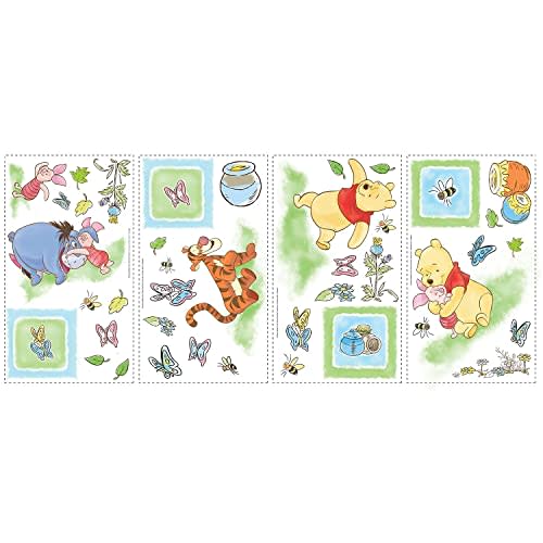 RoomMates Disney Winnie the Pooh Peel and Stick Wall Decals, RMK1630SCS