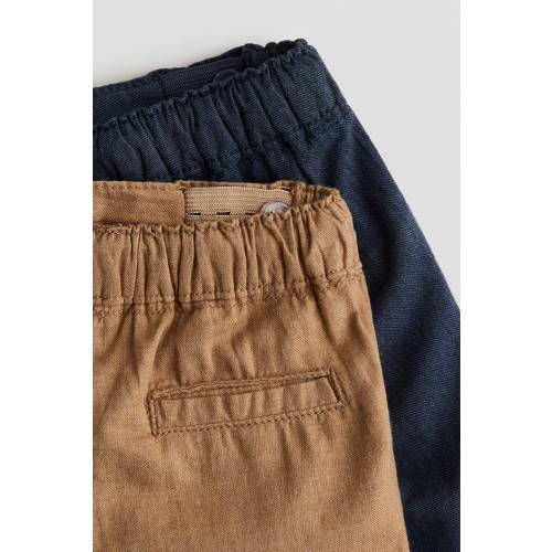 2-PACK FULLY LINED COTTON PANTS