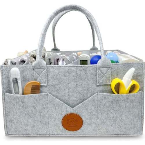 Original Baby Diaper Caddy Organizer for Nursery, Classic Gray - KeaBabies The Diaper Shop | Maisonette