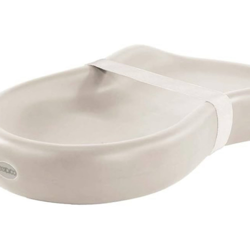 Keekaroo Peanut Changer Baby Vanilla– The Original Made in USA Easy-to-Clean Changing pad and The only Shell Over Foam, Fully Water Repellant