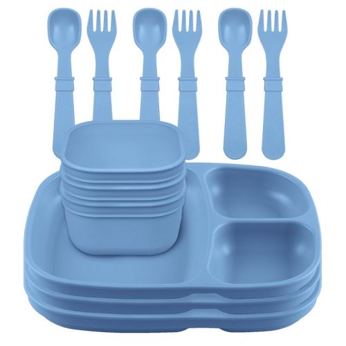 Re-play Lunch Set - Sage - 3ct