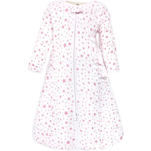 Hudson Baby Unisex Baby Long Sleeve Muslin Sleeping Bag, Wearable Blanket, Sleep Sack