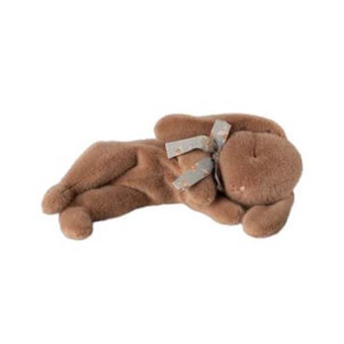 Maileg Sleeping Bunny Plush Small Soft Brown