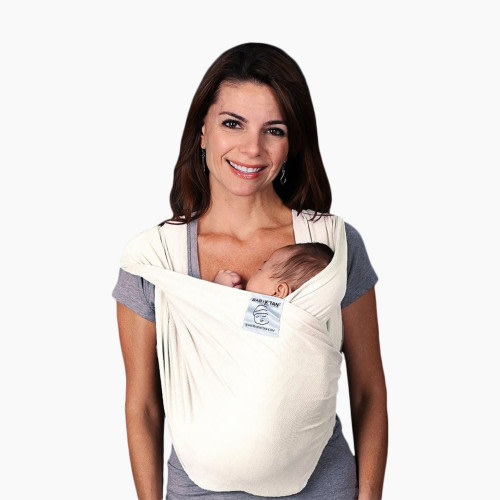 Baby K'Tan Organic Cotton Baby Wrap Carrier - Natural, Small