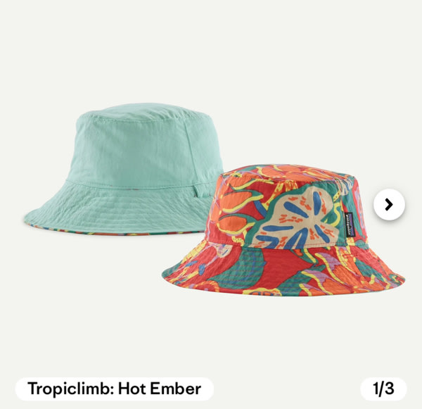 Patagonia Baby Sun Bucket Hat