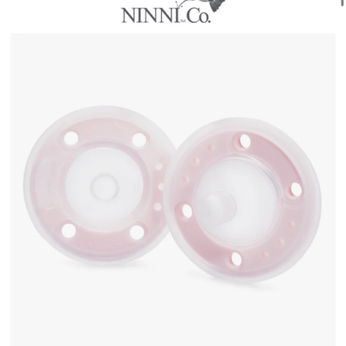 Ninni Pacifier Petal Pink 2 Pack
