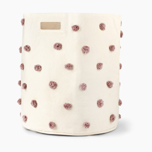 Pehr Pom Pom Storage Hamper - Mauve Pom Pom