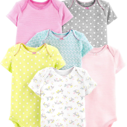 Simple Joys by Carter's Baby Girls' 6-Pack Sleeveless Bodysuit