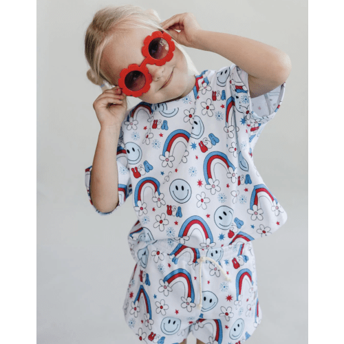 Shorts Set | Little Miss USA | 12-18M