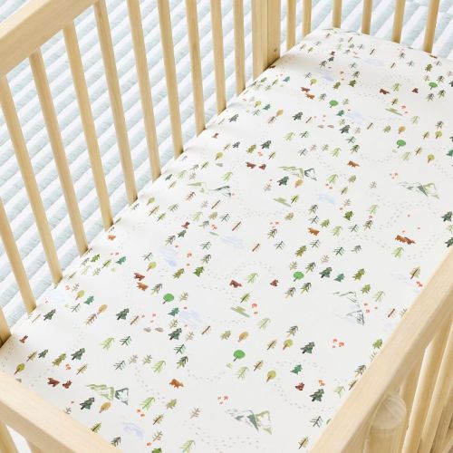 Forest Day Crib Sheet