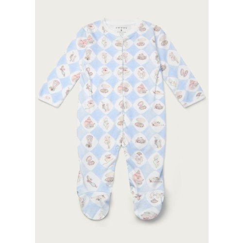 Harlequin de la Mer Organic Cotton Babygrow