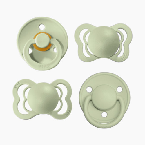 BIBS Try-it Pacifier Collection - Sage, 0-6 Months