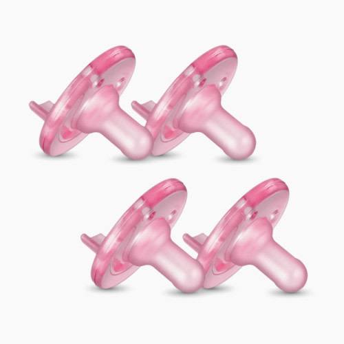 Soothie, 3-18 Months (4 Pack) - Pink