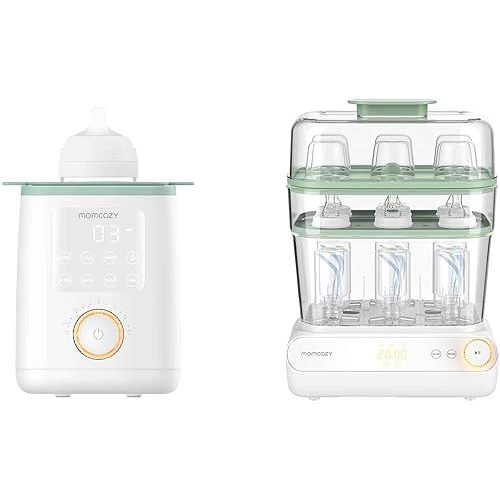Momcozy Nutri Bottle Warmer & Momcozy Bottle Sterilizer and Dryer