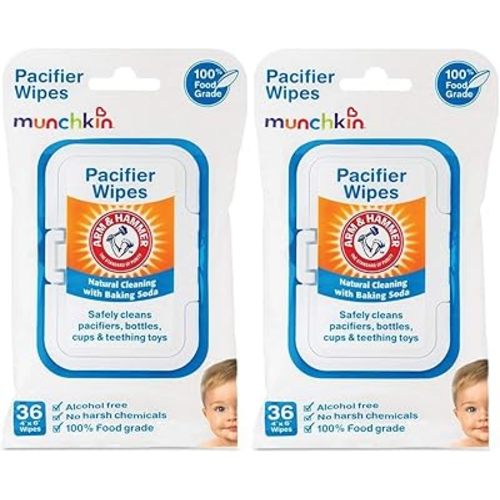 Munchkin Arm and Hammer Pacifier Wipes (2 Pack)