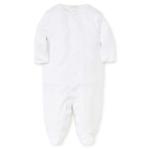 White New Premier Basics Footie