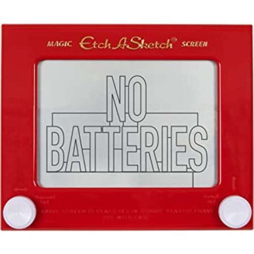 Etch A Sketch, Classic Red Drawing Toy with Magic Screen, for Ages 3 and Up