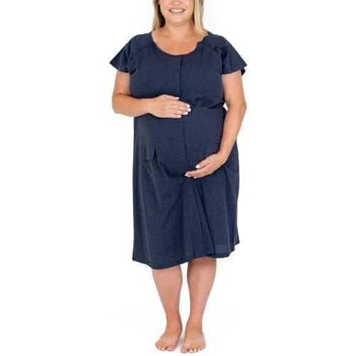 Kindred Bravely Labor and Delivery Gown, 3 in 1 Hospital Gowns for Women Labor Delivery