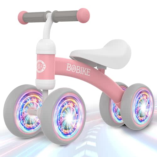 Baby Balance Bike Toys for 12-36 Months Kids Toy Boy and Girls Gifts Toddler Best First Birthday Gift Children Walker No Pedal Infant 4 Wheels Bicycle